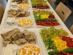 Gesundes Fruehstueck an der Herzenbergschule